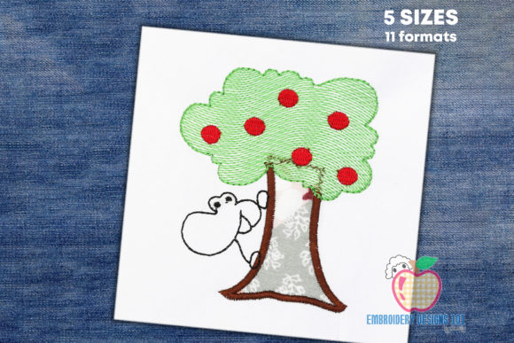 A Crocodile Looking: A Playful Embroidery Design for Sellers