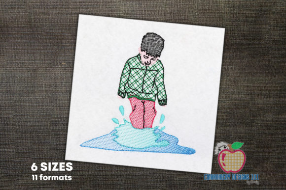 A Designer's Hands-On Review: Boy Jumping in Mud Puddle