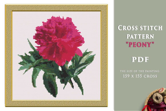 A Peony Pattern for Beautiful Handmade Gifts
