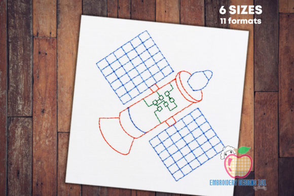 Cartoon Satellite Embroidery: A Designer's Honest Review
