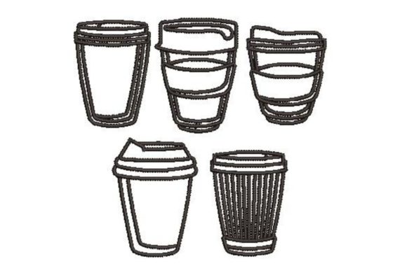 Crafting Warm Moments with Reusable Coffee Cups Embroidery