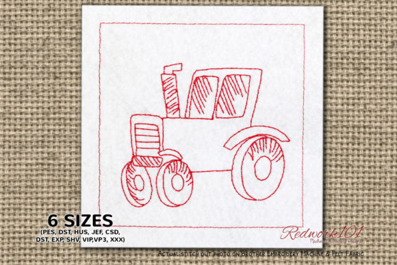 Cute Farm Tractor Embroidery: A Designer’s Seasonal Review