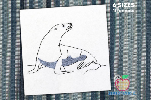 Evaluating Beautiful Sea Lion for Your Embroidery Product Line