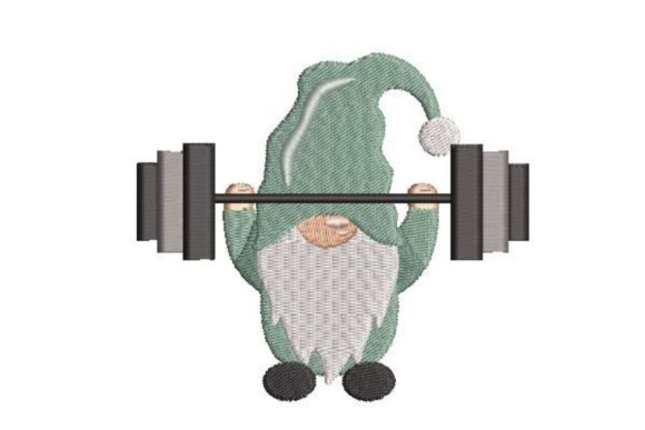 Gnome Exercising: A Playful Embroidery Design Review
