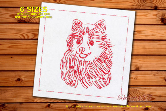 Is Cute Pomeranian Dog the Perfect Embroidery Design for Your Shop?