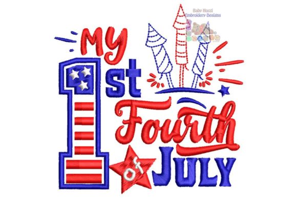My 1st Fourth of July: A Designer's Review for Personalized Gifts