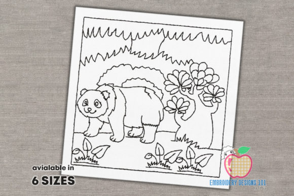 Panda Walking in the Jungle: A Seasonal Embroidery Review