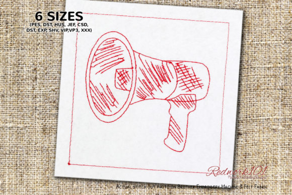 Police Megaphone Embroidery: A Designer's Review for Personalized Gifts