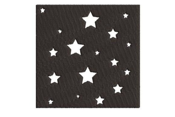Stars Stencil Embroidery Review for Small Business Merch